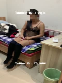 Twitter cuckold master YQ-K contributed his wife to expose - wife seduced the boss in the sexy lingerie store 2