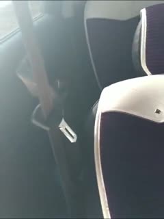 Playing with the best slutty girlfriend passionately in the car, fucking and cumming inside, talking and moaning