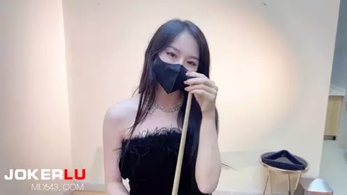 Billiards playing with a dick into the hole Tianmei Media