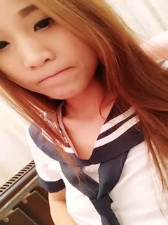 Beautiful anchor student uniform temptation vibrator masturbation climax moan