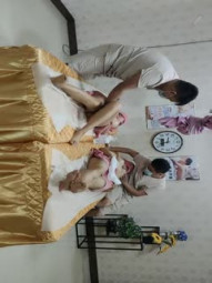 Sex that thing, massage parlor 4P, big milk SAO female enjoy muscle macho massage, covered the head was male technician knead milk touch force, rub tits burst grass oral sex big cock