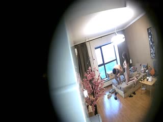 Hotel Surveillance Steals Tall Temperament Beauty and Guy