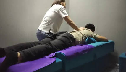 Call a technician to massage and press it and insert it.