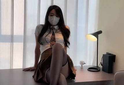 My Black Silk JK Girlfriend-Ximen Qing