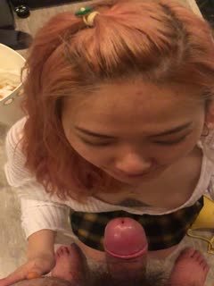 Featured #Selfie#Big tits girl eats fat guy's little cock 2
