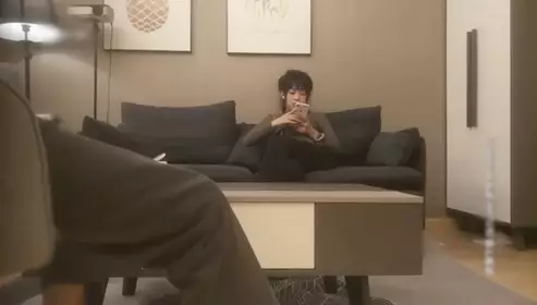 Brother, lick your cock, please make it hard quickly, or I'll cut you off. Standing peeing selfie moaning 720P HD