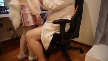 ❤️Pure and cute girl❤️Double ponytail Lolita pink cute Lolita pink pussy without condom explosion The cutie with a great figure is so good at panting and every thrust is so deep