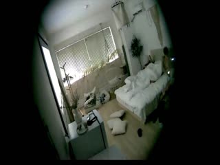 The guy with glasses had sex with his loli girlfriend at home while his parents were not at home