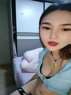 The most exquisite girl with lip piercings, sexy white stockings showing her sexy hairless face throughout the whole process.