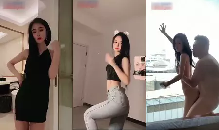 [High-value Internet celebrity] The best goddess with beautiful legs, Bing'er, see-through sex songs and dances, masturbates with props, and has sex with a rich fan in a hotel room, flirts with him in the bathtub, stands by the glass window and enters from behind -2
