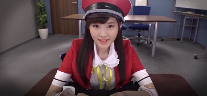 Nayeon's intimate service for uniform lovers
