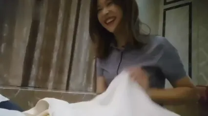(Visiting Massage Shop) Hook up with female technician teaching version, sweet and gentle
