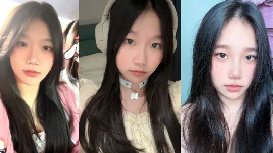The contrast student sister [Zhou Yuting] who was taught by uncle to be a bitch sex selfie flowed out