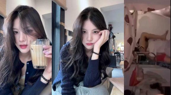 The secret of the girl's dormitory, the student sister licked each other in the dormitory. The video flowed out.