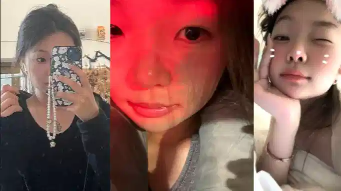 East China Normal University's best contrast glasses sister [Xue Lijia] is the teacher's best student in the school during the day and the owner's pet dog in bed at night.