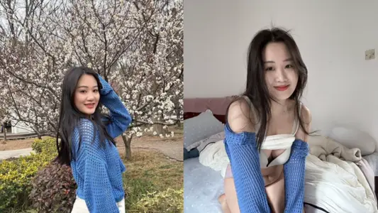 Twitter high Yan value net red [yiyi] private shot out, pure tender sister private contrast explosion tender body naked display