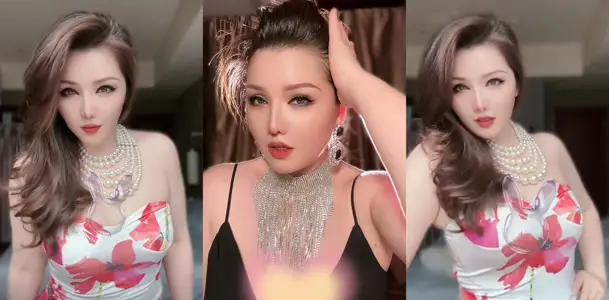 Shake the sound net red [Guangzhou Kardashian] about the gun video leak, huge breasts fat buttocks eyes SAO wave lick force pumping lascivious