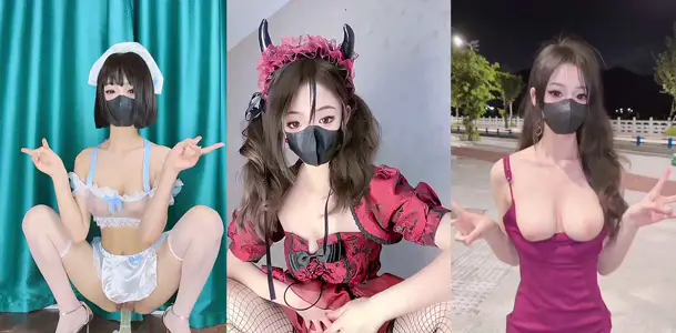 The latest welfare collection of the best naked dance welfare Ji [one mouthful of white peach seven], playing fake cock staged masturbation naked dance fancy playing cave crazy insert water spray